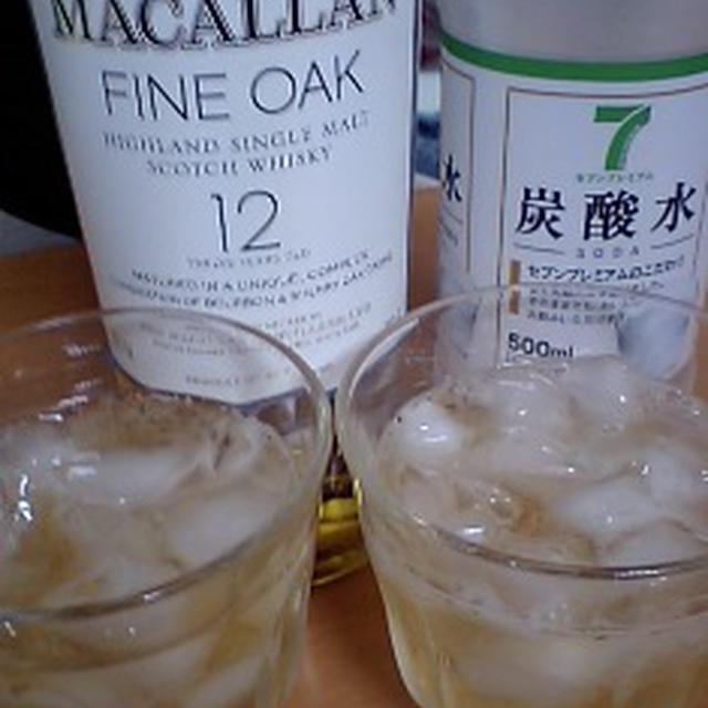 お酒日記#2（マッカランのソーダ割り）