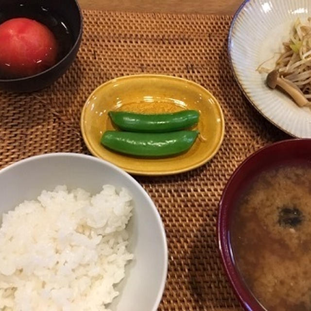 お野菜中心のお昼