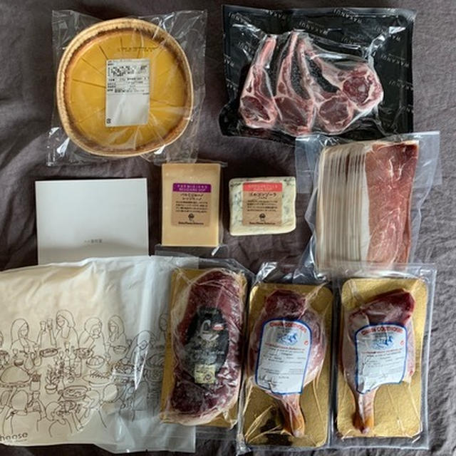 「ハイ食材室」さんから、おいしそうなお肉やチーズが届いたので保存作業をせっせとしました。