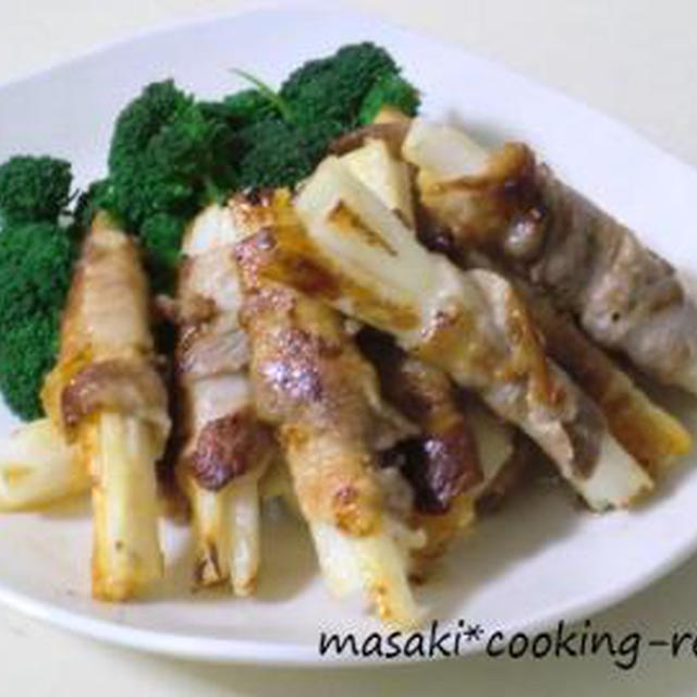 長芋の豚肉ロール