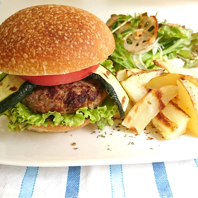 ＊ズッキーニバーガー＊