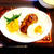 ロコモコ風ランチと野菜のポタージュ♪