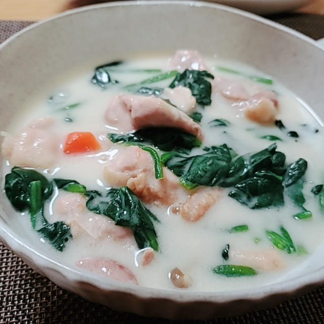 花冷えの日は”クリームシュー”の晩ごはん