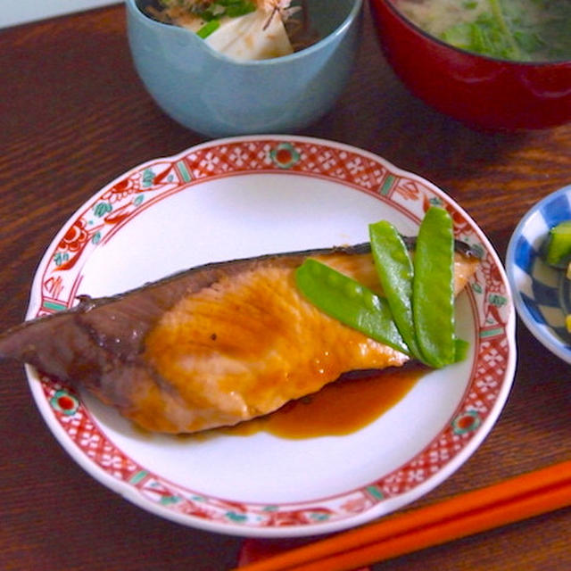 １０分で完成「ブリ照り焼き」