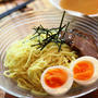 えごま味噌つけ麺、えごま味噌の冷やしラーメン