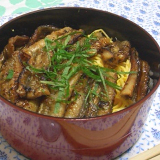 明石名物の穴子丼♪で夕ご飯★