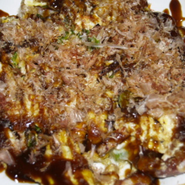 〜お好み焼き風〜いかげそ焼き（JAN.16.2009）