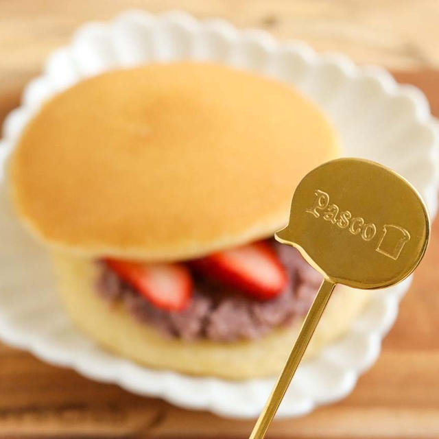 ＊【Pasco】ホットケーキサンドであんバターアレンジ♪＊