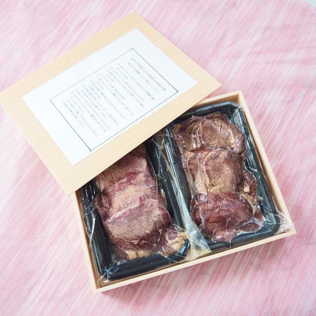 ♪本家かつめし亭 牛タン 厚切り・薄切りセット
