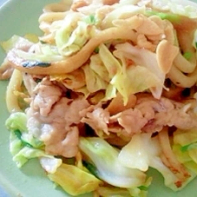 スタミナ焼きうどん