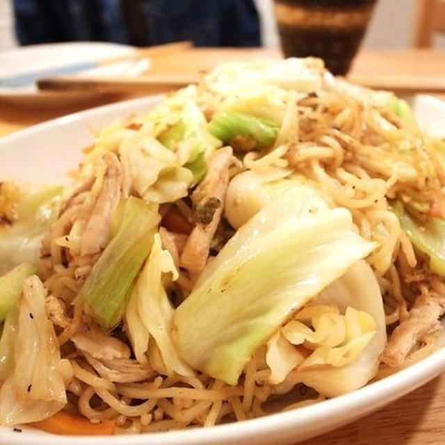 最近一番この味が好き。塩焼きそば｜干物がある食卓のススメ