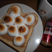 バレンタインの朝食に！☆マシュマロ&シナモントースト♪