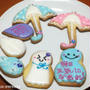 【修正中】梅雨のアイシングクッキーは電飾の傘で初めての方も可愛く作れます！