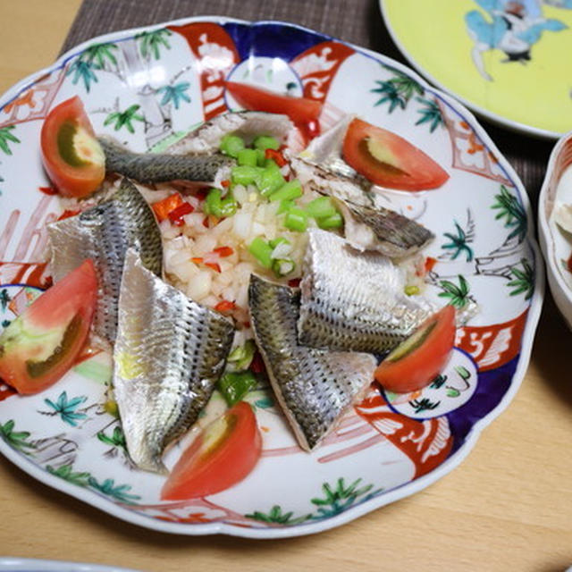 香川県産：コノシロのマリネ風（高松4日目の食事）