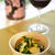 新酒と愉しむ簡単和食♫　春菊と林檎の柚子風味レモン和え