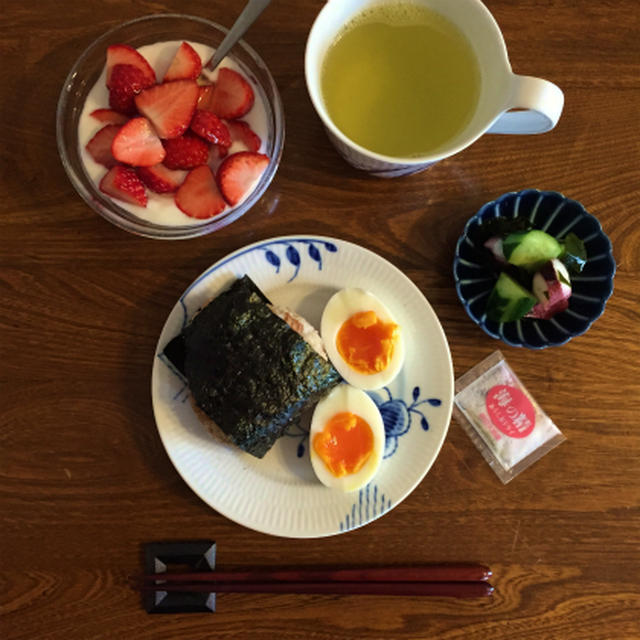 春のたこときゅうりの酢の物