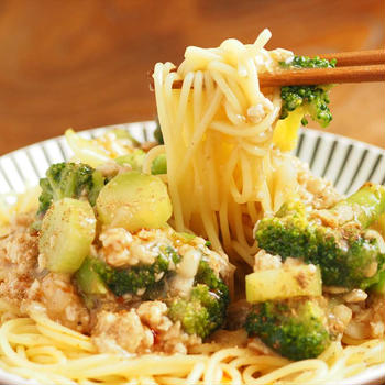 メシ通！「麻婆ブロッコリースパゲッティ」、筋トレメシとしても強く勧めたい！