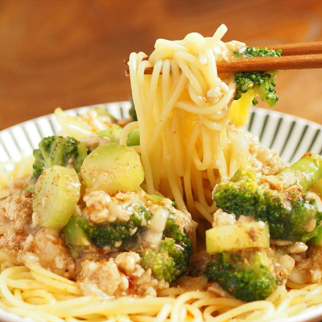 メシ通！「麻婆ブロッコリースパゲッティ」、筋トレメシとしても強く勧めたい！