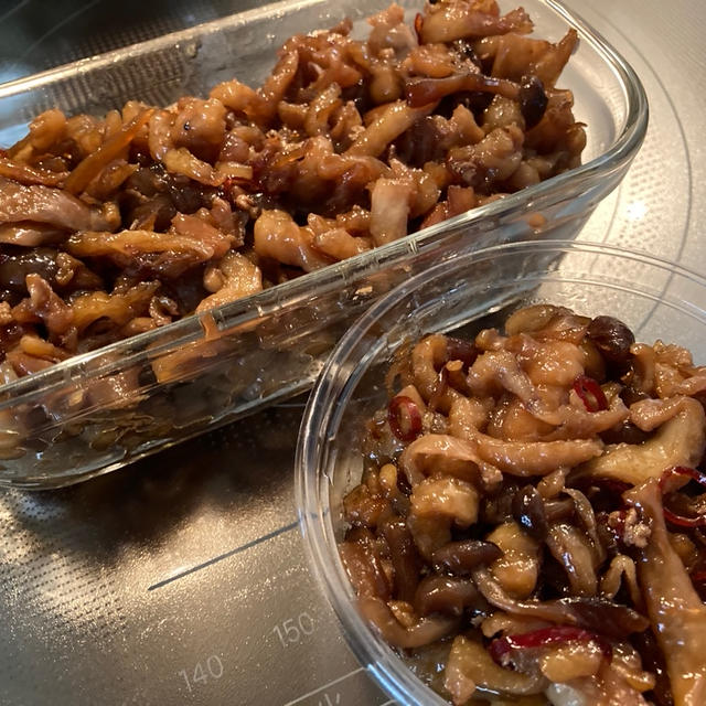 【鶏皮貯金で佃煮！＾＾】