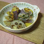 こんがり根菜のグリルサラダ・タイム風味