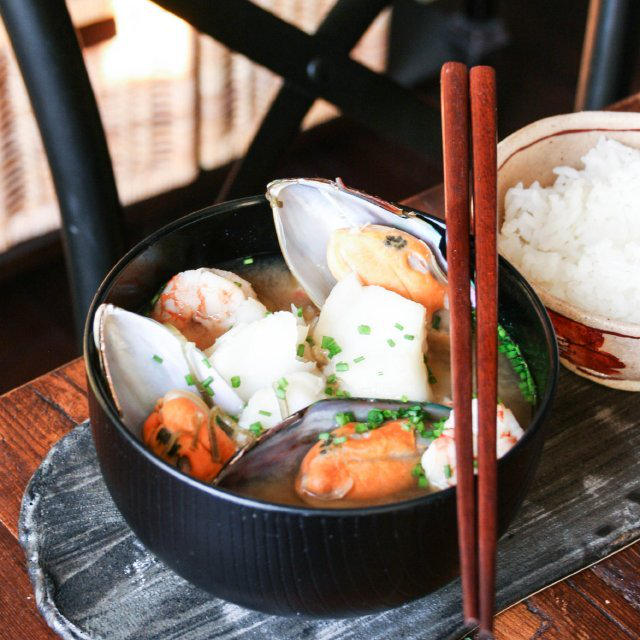 Japanese Fisherman’s Stew漁師さんのお味噌汁