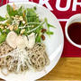 蕎麦DEサラダランチ　スーパーフードとして注目されている伝統食　蕎麦の栄養は蕎麦湯にあり