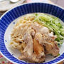 蒸し鶏と切干大根のサラダ｜胃腸にも優しい。レンジで簡単。