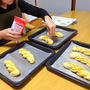 さつまいもたっぷりおいもツイスト＆マロンシートを使って手軽に作れるマロンデニッシュ