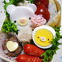 キャラ弁**はんぺんクマちゃんと卵くまちゃん