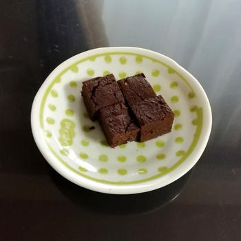 豆腐とおからのチョコケーキ！