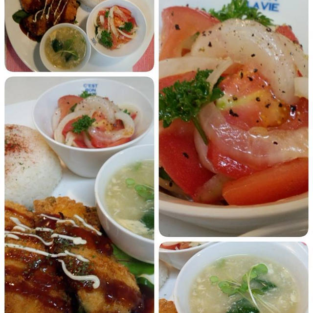 魚のすりみ　ピーマンに詰めました♡