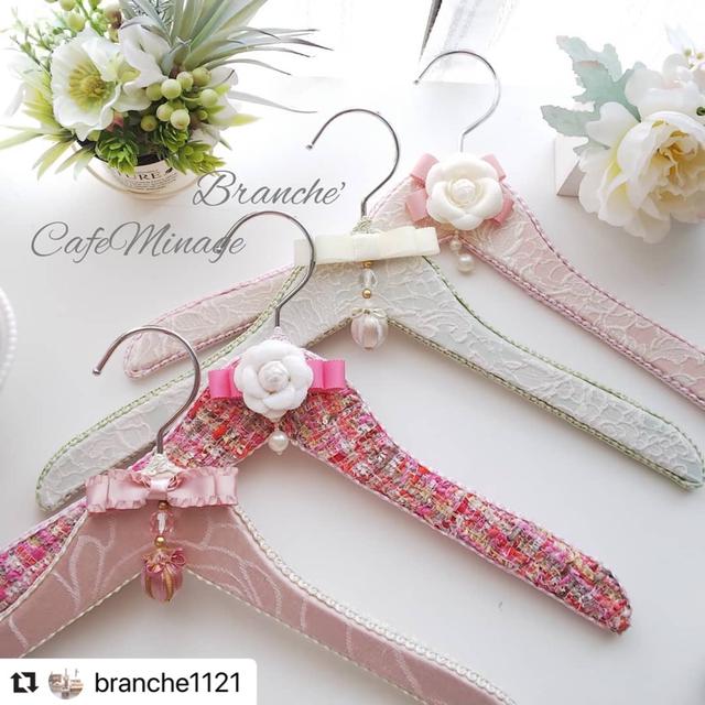 カフェミナージュ︎ハンガー.｡.:*♡愛知県branche1121先生オーダー作品レッ...