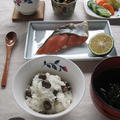 むかごご飯 ～レトロな食器で、朝定食♪ by カシュカシュさん