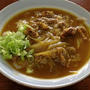 一福の生麺と松坂牛で「カレーうどん」