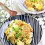 【リメイク】豆腐でカサ増し、残った白身魚フライでカツ丼風卵とじ丼