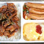 10分で完成＼(^o^)／お弁当！でも野菜なし(；´∀｀)