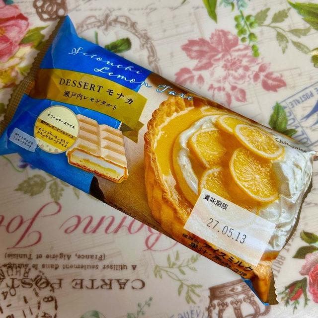 おすすめ！シャトレーゼ DESSERTモナカ 瀬戸内レモンタルト