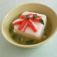 かにかまあんかけ豆腐