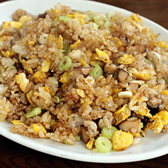 豚のお茶煮入りチャーハン