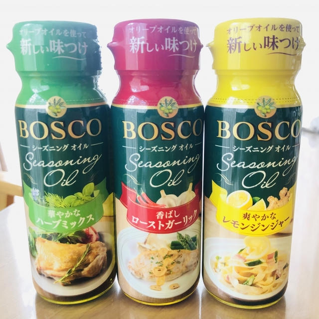 シーズニングオリーブオイルをいただきました
