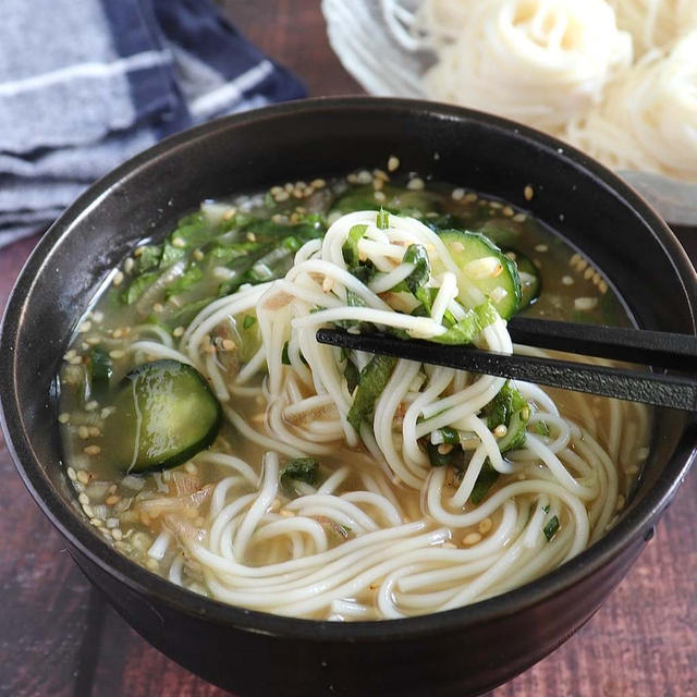 暑い日には何度でも食べたくなる『冷や汁漬けそうめん』お弁当へのこだわり。