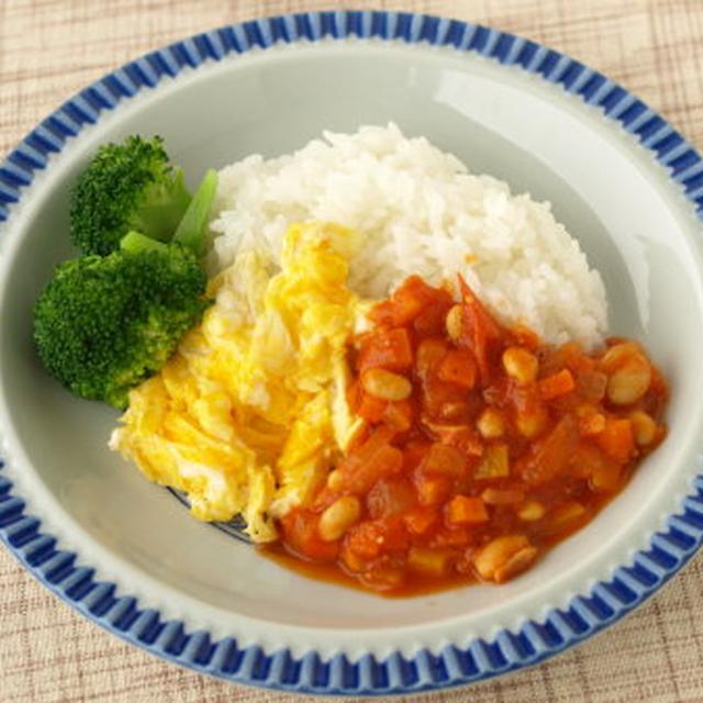 ベジたっぷりトマトソース　＆　ソース使いまわしレシピ