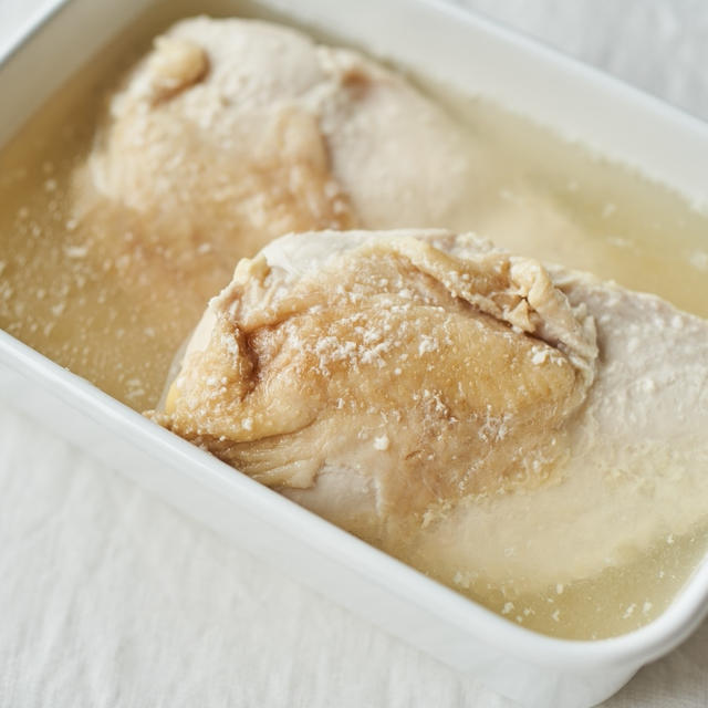 塩麹サラダチキンのレシピ