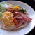 ひやむぎ冷麺。