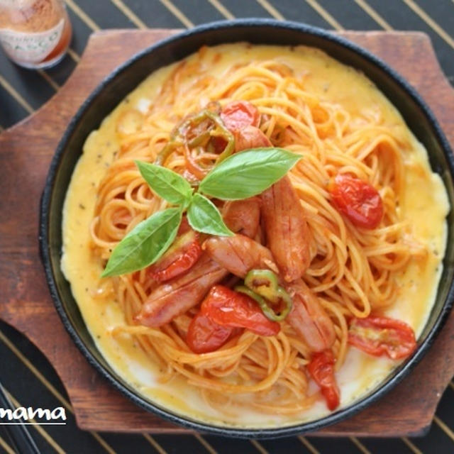 ドライトマトの鉄板イタリアン　ドライトマトを使った料理色々