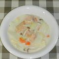 秋鮭と白菜のクリーム煮