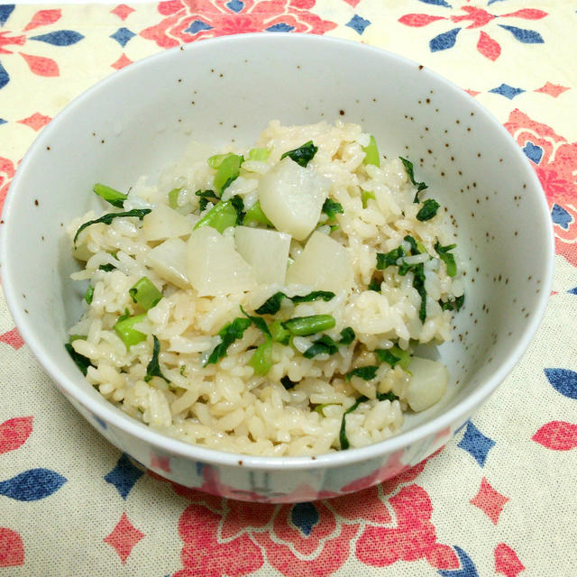 丸ごと大根炊き込みご飯