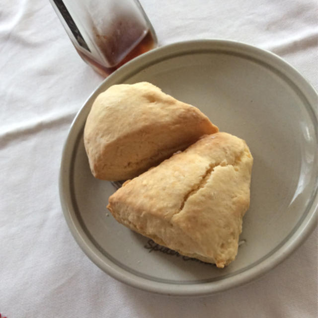 今週のスコーンをあさごはんに