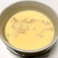 簡単失敗しない、豆乳茶碗蒸し。　冷やしてもOK
