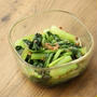 めんつゆで簡単！レンジで小松菜のおひたしの作り方。4日間日持ちする常備菜レシピ。